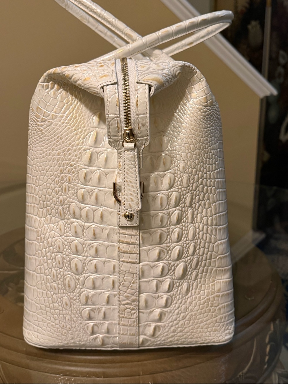 Brahmin Weekender Croc-embossed tote - Picture 12 of 13